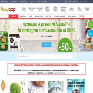 Easy Coop, la piattaforma di spesa online di Coop Alleanza 3.0
