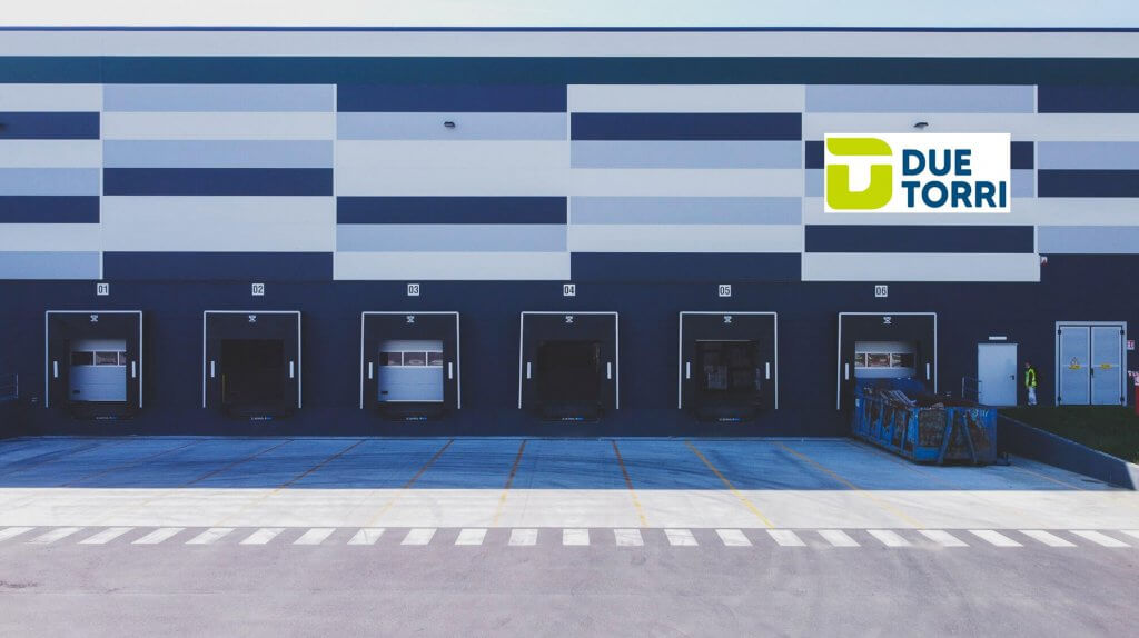 Due Torri, esterno magazzino