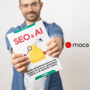 SEO & AI: Elia Zanon e Moca portano in libreria la guida pratica per chi fa SEO nell’era dei Large Language Models