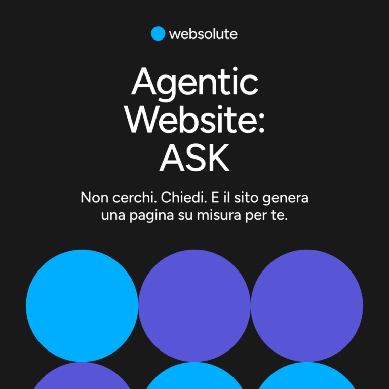 Websolute presenta ASK: dalla ricerca interna a un motore di esperienza personalizzata
